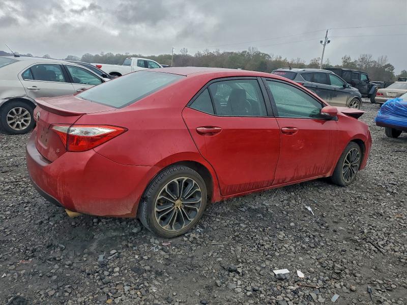2T1BURHE4EC084144 - 2014 TOYOTA COROLLA L 红色 照片 3