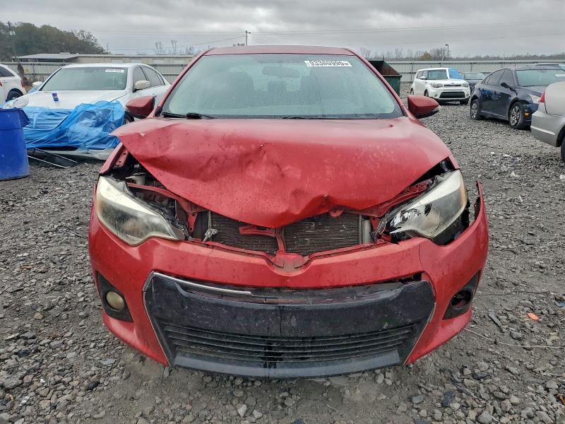 2T1BURHE4EC084144 - 2014 TOYOTA COROLLA L 红色 照片 5