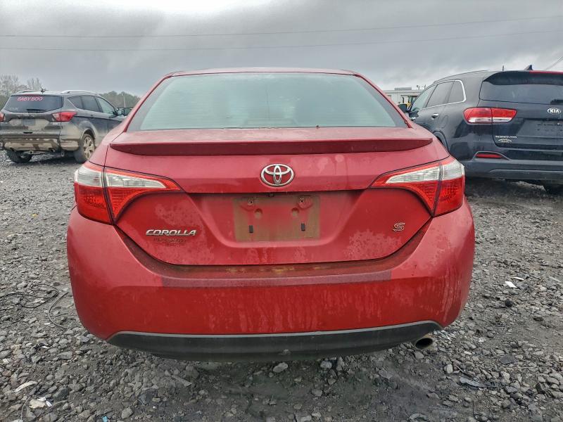 2T1BURHE4EC084144 - 2014 TOYOTA COROLLA L 红色 照片 6