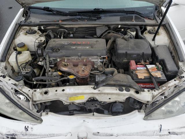 4T1BE30K15U401016 - 2005 TOYOTA CAMRY LE WHITE photo 11