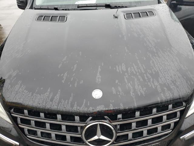 4JGDA5HB0FA533739 - 2015 MERCEDES-BENZ ML 350 4MATIC BLACK photo 12