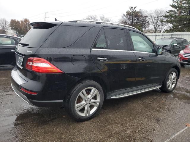 4JGDA5HB0FA533739 - 2015 MERCEDES-BENZ ML 350 4MATIC BLACK photo 3