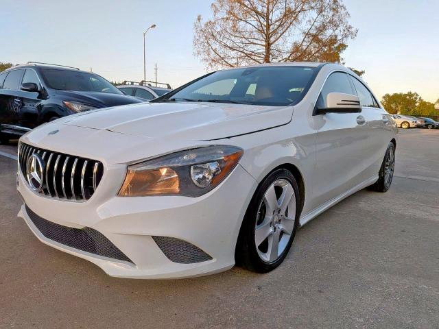 WDDSJ4GB7FN215929 - 2015 MERCEDES-BENZ CLA 250 4MATIC WHITE photo 2