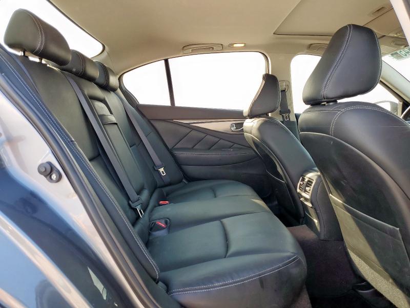 JN1BV7AP0FM345192 - 2015 INFINITI Q50 BASE GRAY photo 10