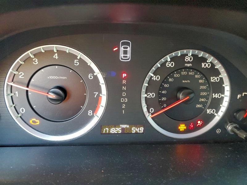 JHMCP26818C030571 - 2008 HONDA ACCORD EXL GRAY photo 9