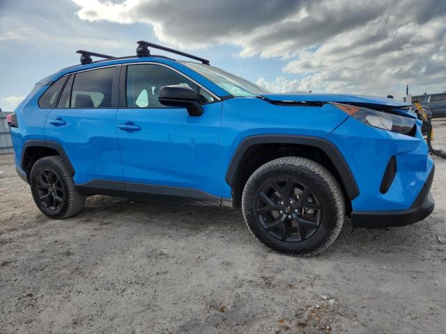 2T3F1RFV4MW183743 - 2021 TOYOTA RAV4 LE 蓝色 照片 4