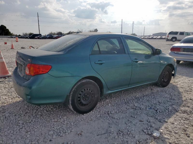 1NXBU4EE0AZ244679 - 2010 TOYOTA COROLLA BASE 绿色 照片 3