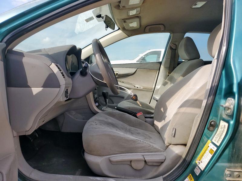 1NXBU4EE0AZ244679 - 2010 TOYOTA COROLLA BASE 绿色 照片 7