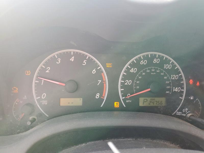 1NXBU4EE0AZ244679 - 2010 TOYOTA COROLLA BASE 绿色 照片 9