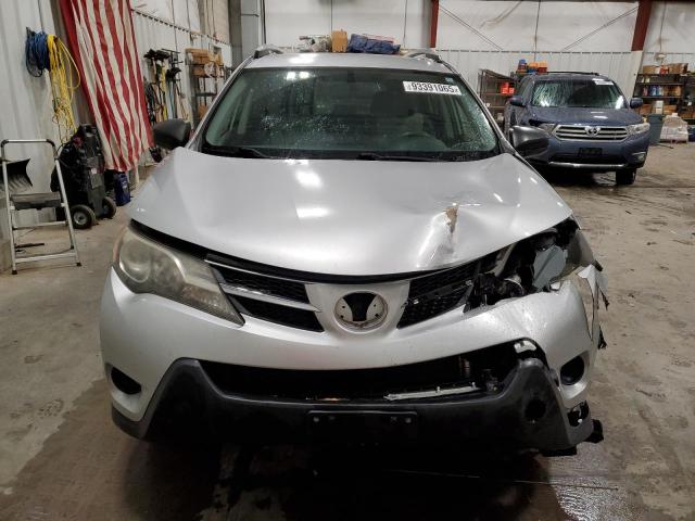 JTMBFREV3FD100739 - 2015 TOYOTA RAV4 LE SILVER photo 5