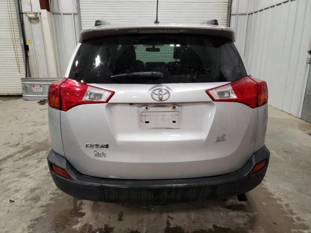 JTMBFREV3FD100739 - 2015 TOYOTA RAV4 LE SILVER photo 6