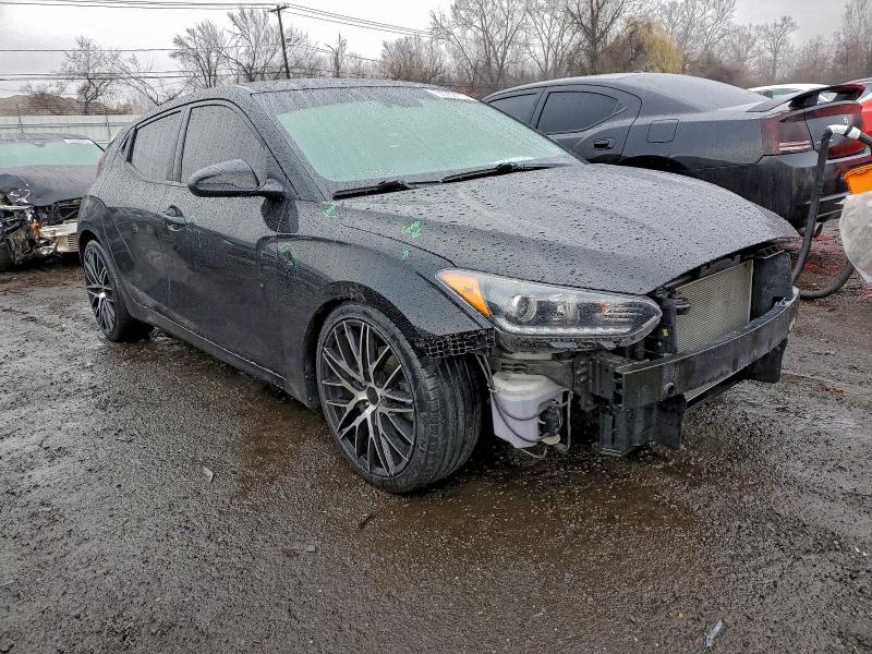 KMHTG6AF8KU009213 - 2019 HYUNDAI VELOSTER BASE BLACK photo 4