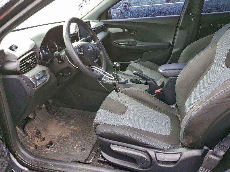 KMHTG6AF8KU009213 - 2019 HYUNDAI VELOSTER BASE BLACK photo 7