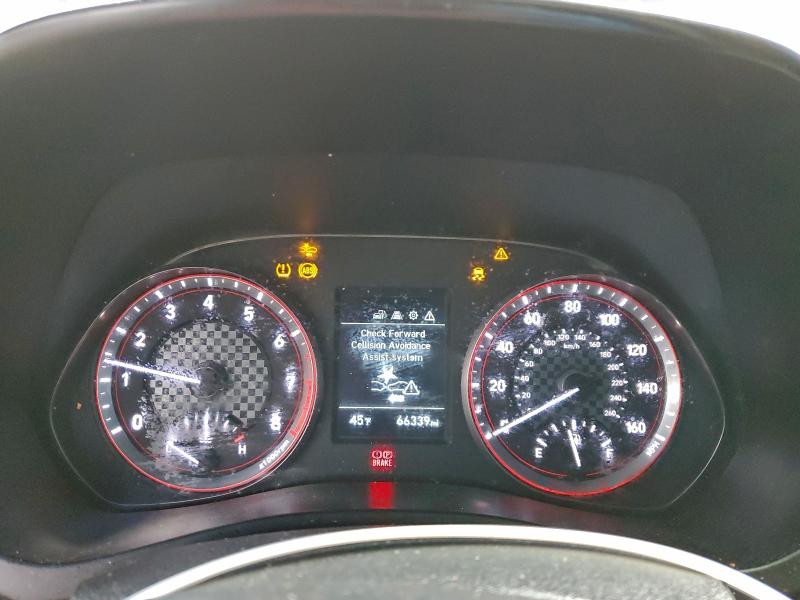 KMHTG6AF8KU009213 - 2019 HYUNDAI VELOSTER BASE BLACK photo 9