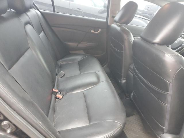 19XFB2F53DE021392 - 2013 HONDA CIVIC LX BLACK photo 10