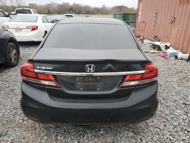 19XFB2F53DE021392 - 2013 HONDA CIVIC LX BLACK photo 6