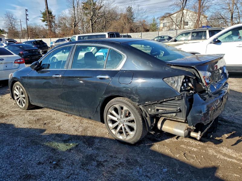 1HGCR2F5XEA096997 - 2014 HONDA ACCORD SPORT BLACK photo 2