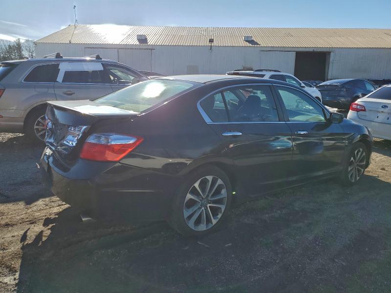1HGCR2F5XEA096997 - 2014 HONDA ACCORD SPORT BLACK photo 3