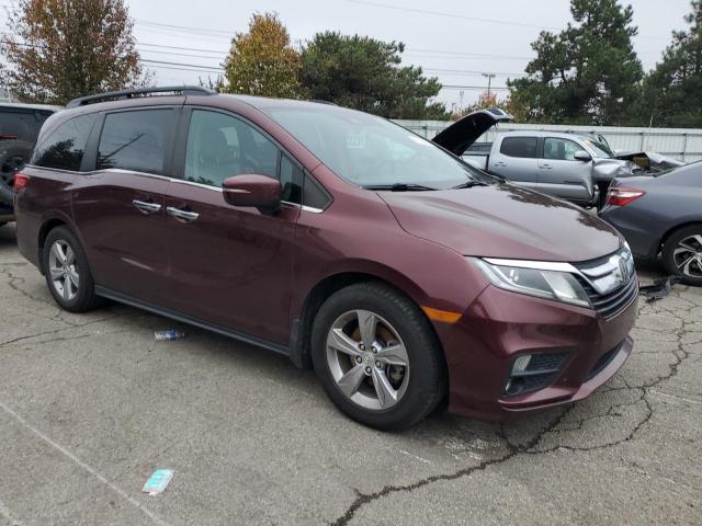 5FNRL6H76JB072410 - 2018 HONDA ODYSSEY EXL Kasztanowy zdjęcie 4