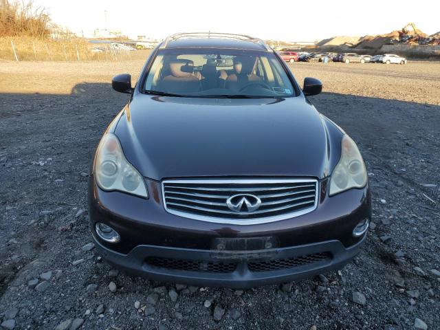 JNKAJ09F68M357808 - 2008 INFINITI EX35 BASE BURGUNDY photo 5