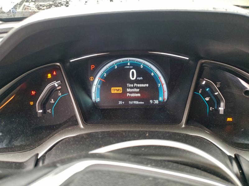 19XFC1F30JE200989 - 2018 HONDA CIVIC EX Biały zdjęcie 9