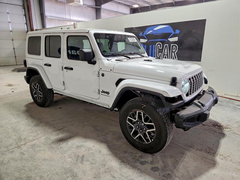 1C4PJXEN1SW589097 - 2025 JEEP WRANGLER SAHARA Ağ foto 4