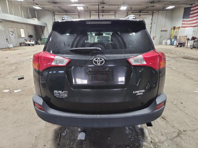 2T3DFREV4DW065296 - 2013 TOYOTA RAV4 LIMITED 黑色 照片 6