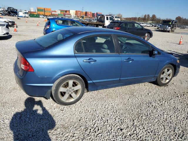 1HGFA16806L005122 - 2006 HONDA CIVIC EX 蓝色 照片 3