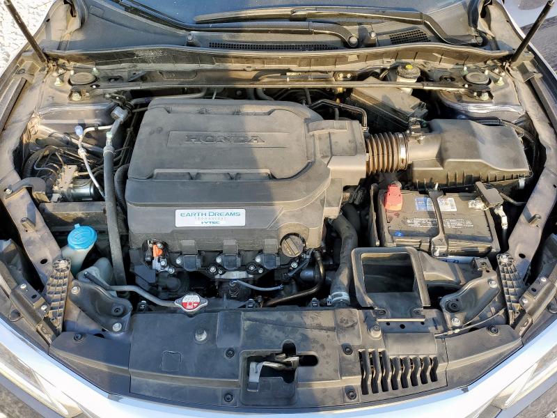 1HGCR3F82GA035680 - 2016 HONDA ACCORD EXL BLUE photo 11