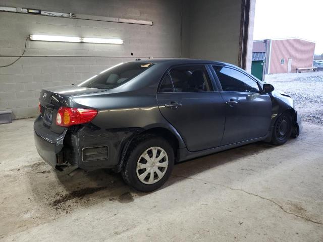 1NXBU4EE5AZ356510 - 2010 TOYOTA COROLLA BASE ნაცრისფერი ფოტო 3