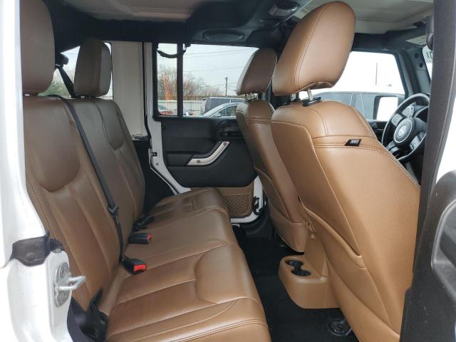 1C4HJWEG8EL103262 - 2014 JEEP WRANGLER U SAHARA 白色 照片 11