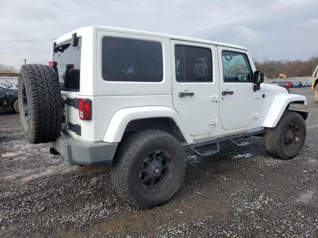 1C4HJWEG8EL103262 - 2014 JEEP WRANGLER U SAHARA 白色 照片 3