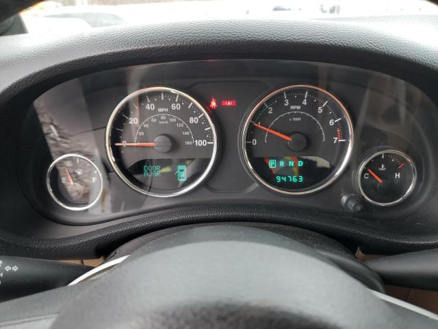 1C4HJWEG8EL103262 - 2014 JEEP WRANGLER U SAHARA 白色 照片 9