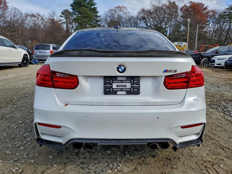 WBS3C9C58FP804538 - 2015 BMW M3 WHITE photo 6
