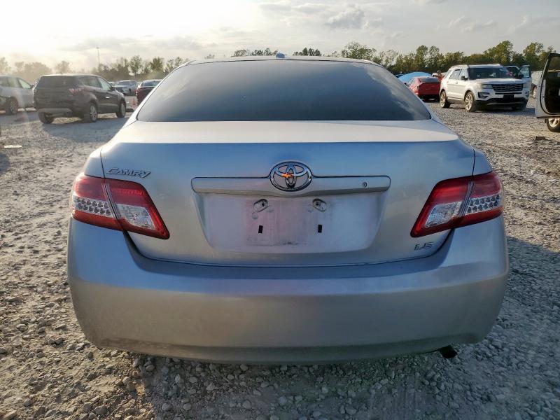 4T4BF3EK7BR215603 - 2011 TOYOTA CAMRY BASE SILVER photo 6