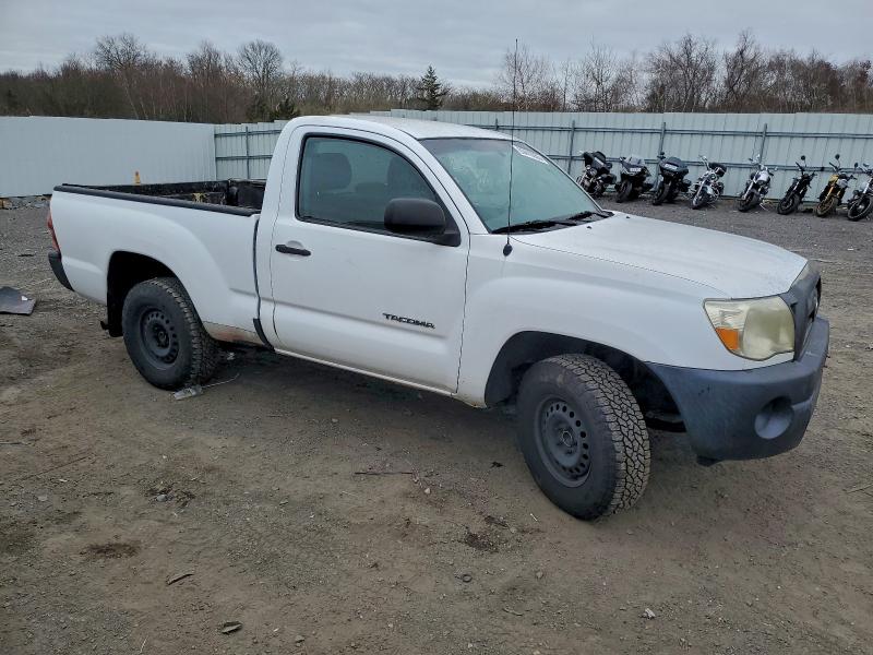 5TENX22N56Z215419 - 2006 TOYOTA TACOMA WHITE photo 4