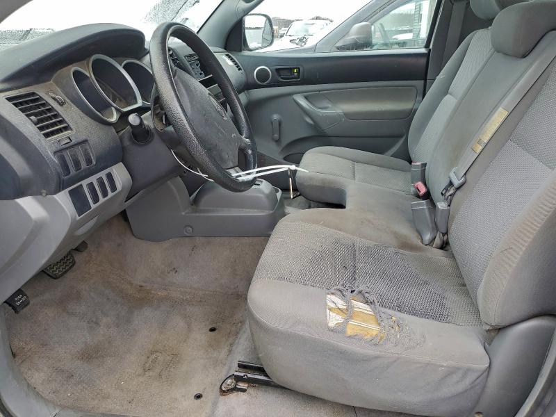 5TENX22N56Z215419 - 2006 TOYOTA TACOMA WHITE photo 7