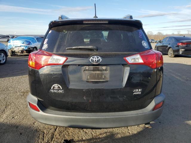 2T3RFREV3FW346529 - 2015 TOYOTA RAV4 XLE BLACK photo 6