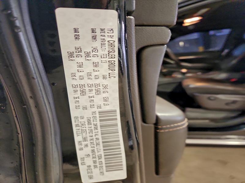 1C4RJFJG5EC119008 - 2014 JEEP GRAND CHER SUMMIT Սև լուսանկար 13