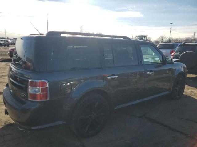 2FMHK6C89JBA10216 - 2018 FORD FLEX SEL ნაცრისფერი ფოტო 3