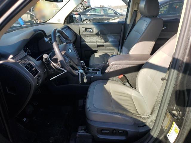 2FMHK6C89JBA10216 - 2018 FORD FLEX SEL ნაცრისფერი ფოტო 7