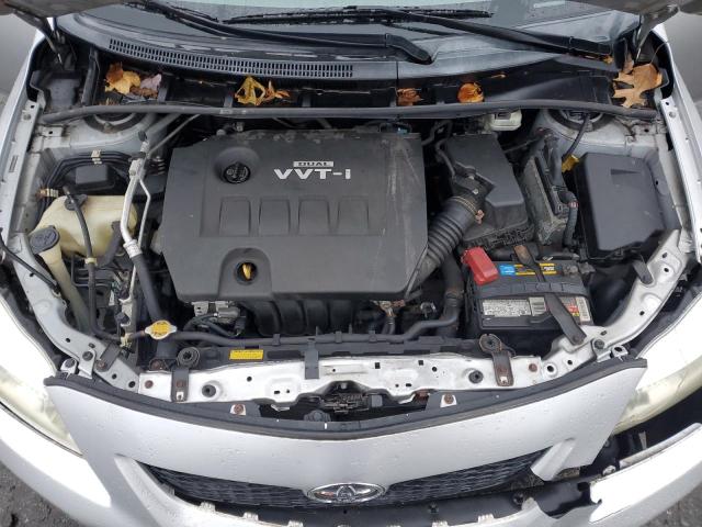 2T1BU4EE2AC299586 - 2010 TOYOTA COROLLA BASE Gümüş foto 11