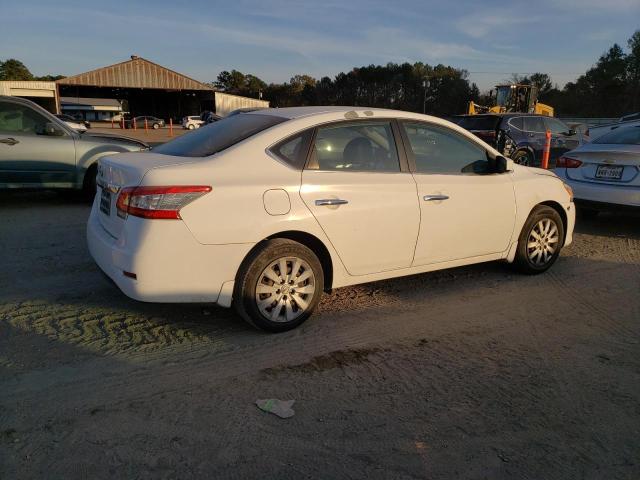 3N1AB7AP7FY259380 - 2015 NISSAN SENTRA S Ақ фото 3