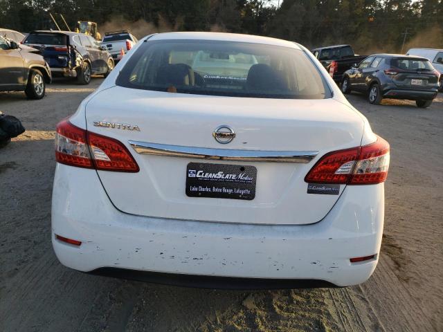 3N1AB7AP7FY259380 - 2015 NISSAN SENTRA S Ақ фото 6