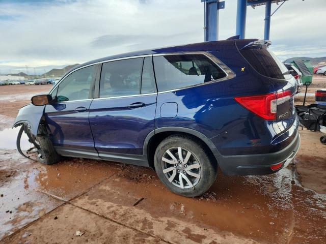 5FNYF5H50KB010143 - 2019 HONDA PILOT EXL 蓝色 照片 2