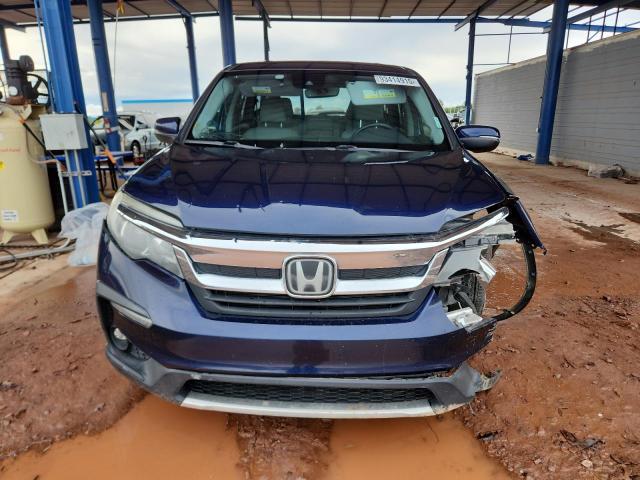 5FNYF5H50KB010143 - 2019 HONDA PILOT EXL 蓝色 照片 5