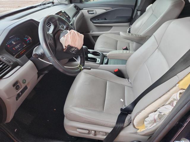 5FNYF5H50KB010143 - 2019 HONDA PILOT EXL 蓝色 照片 7