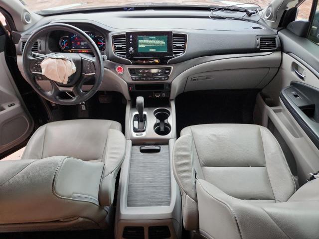 5FNYF5H50KB010143 - 2019 HONDA PILOT EXL 蓝色 照片 8