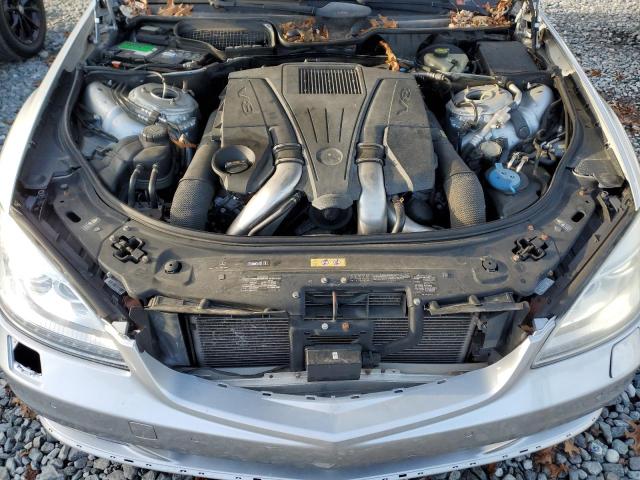 WDDNG9EB5CA476152 - 2012 MERCEDES-BENZ S 550 4MATIC SILVER photo 11