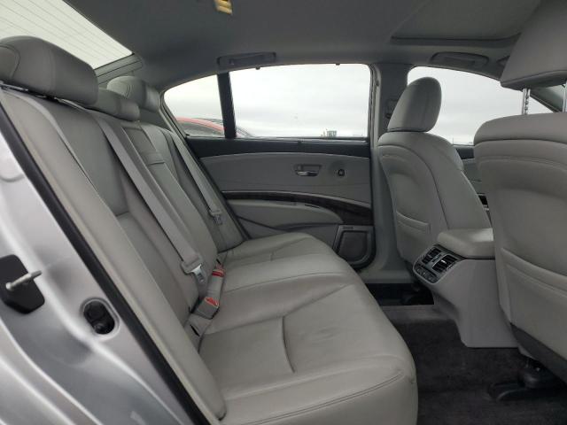 JH4KC2F98FC800004 - 2015 ACURA RLX SPORT HYBRID ADVANCE SILVER photo 10